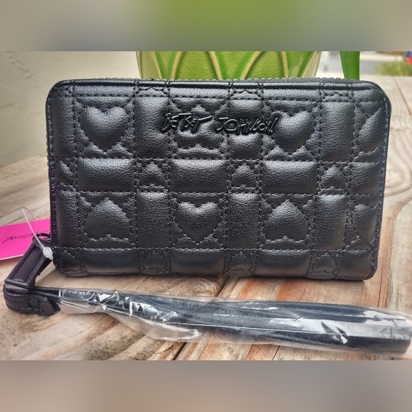 BETSEY JOHNSON XOKARA ZIP AROUND WALLET - Picture 1 of 5